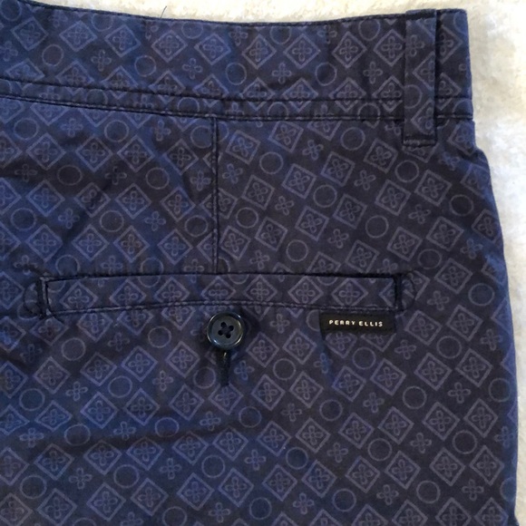 Men’s Dress Shorts Perry Ellis, Size 34 - Picture 4 of 5